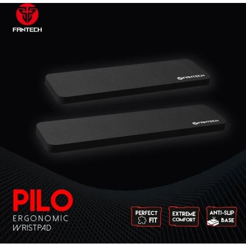 FANTECH Keyboard Wristpad 446X95X18mm Keyboard Hand Pad Non-slip Natural Rubber Wrist Pad Ergonomic Relieve Fatigue For Gamer
