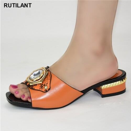 New High Quality Woman Peep Toe Square Mid Heels Ladies Sandals Shoes Fashion Women Summer Autumn Skid-proof Square Toe Shoe