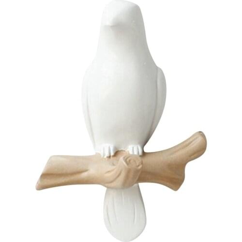 Practical Wall Decorations Home Accessories Living Room Hangers Resin Bird Hangers Keys Kitchen Coats Clothes Towel