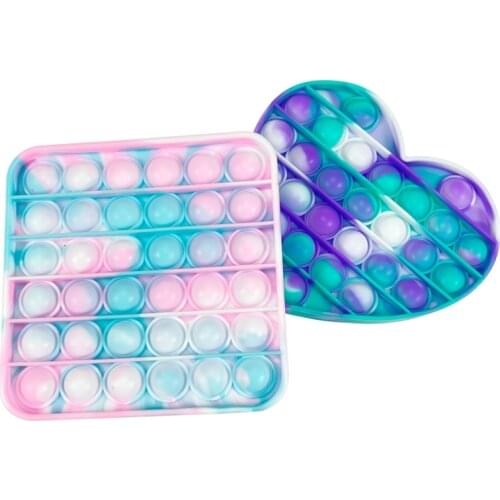 Simple Dimple Toy Funny Fidget Toys Pack Bubble Sensory Toy For Adult Kids Stress Reliever Autism Gift Antistress