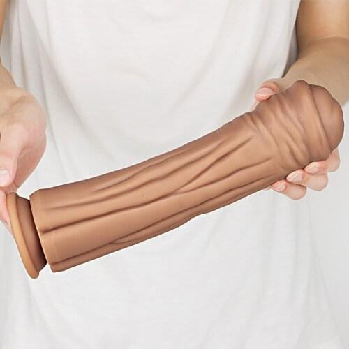 Adult products super long super large simulation dildo female manual masturbation penis anal plug sex toy