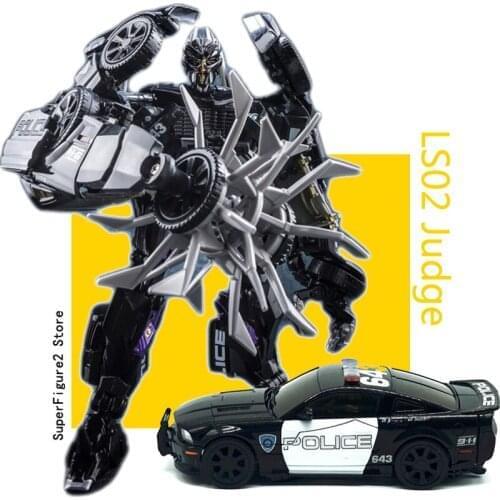 Transformation Figure KO Ls02 18cm MPM05 Judge Gunpla Anime Movie Series Action Figure Deformable Car Robot Toy