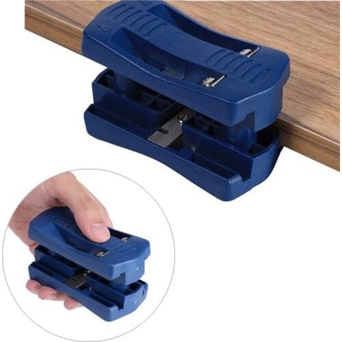 Universal Flat Head Woodworking Manual Edge Banding Machine Planer Sheet Edge Banding Straight Line Trimmer