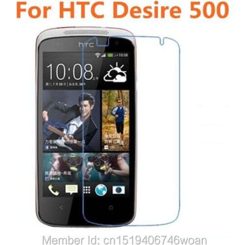 For HTC desire 500 Tempered Glass Original Safety Protective Film Explosion-proof Screen Protector for HTC desire 500 Guard