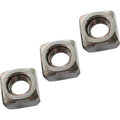 10-50Pcs DIN557 GB39 M3 M4 M5 M6 M8 304 Stainless Steel Square Nuts Fastener