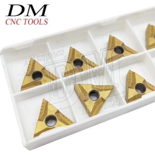10pcs TNMG160404R-VF ZM3100 Carbide Cutting Insert For Rough Machining Metal Lathe Tools Machine Tool Parts Accessories