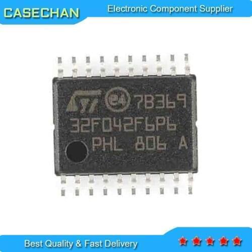 100PCS STM32F042F6P6 TSSOP-20 STM8L051F3P6 STM8L101F3P6 TSSOP20 STM32F042 STM8L051 STM8L101 TSSOP STM8L New Original In Stock IC