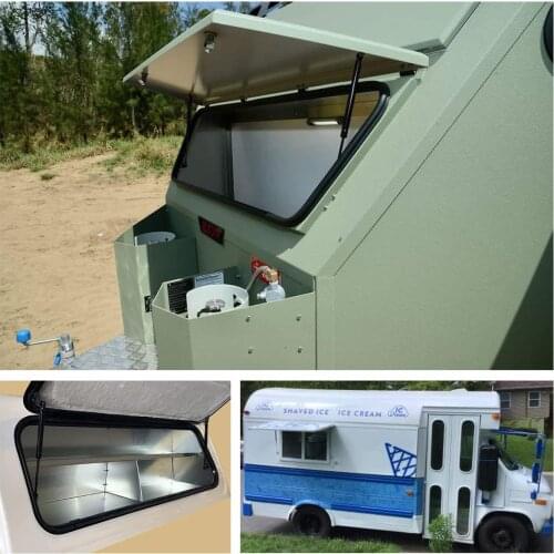 18.7inch/475mm Force 78Lbs/347N Pickup Truck Cap Tool Box Utility Box Lid Topper Camper Shell Gas Struts Lift Support Dampers