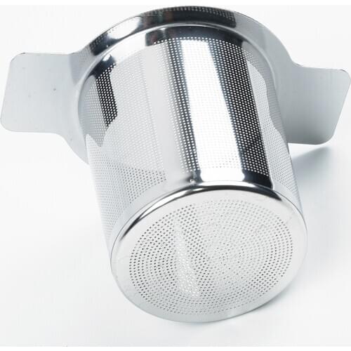 304 Stainless Steel Dual Ear Fine Mesh Filter Tea Infuser Fine Reusable Strainer Durable Environmentally