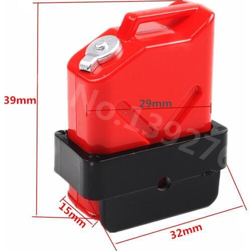 Oil Gasoline Fuel Tank Container Decoration Accessory For 1/10 Rock Crawler RC Cars AX10 Axial SCX10 RC4WD D90 CC01 TRX-4 TRX4