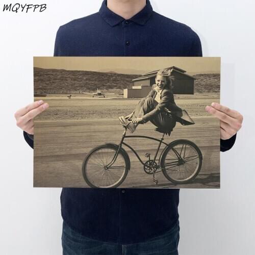 Film And Television Actors Kraft Paper Poster Wall Sticker Home Furnishings Decoration Painting