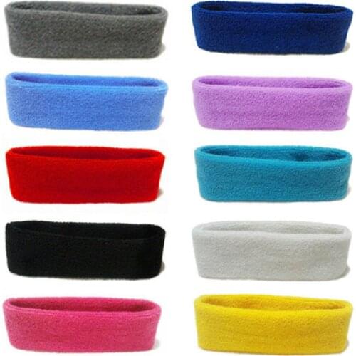 Quick dry Sweatband Sports Yoga Fitness Stretch Sweat Hair Band Gym Sport Safety Headband Headwear