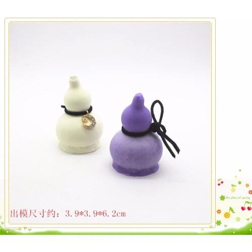 C1031 gourd candle mold / aromatherapy plaster silicone chocolate mould