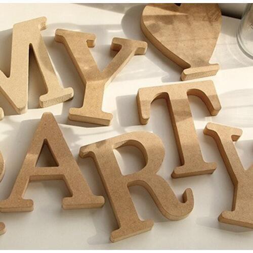 Wooden Letters Alphabet Word decoration wedding decoration centerpieces Table wall decoration words