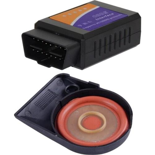 1 Pcs Elm327 Wifi V1.5 Obd2 Wifi Diagnostic Scanner & 1 Pcs Valve Cover Cap With Membrane For Bmw Mini