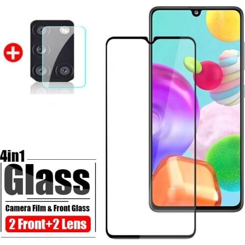 Camera Len Protective Glass For Samsung Galaxy A41 Glass Screen Protector On For Samsung A 41 41A Front Film SM-A415F 6.1"
