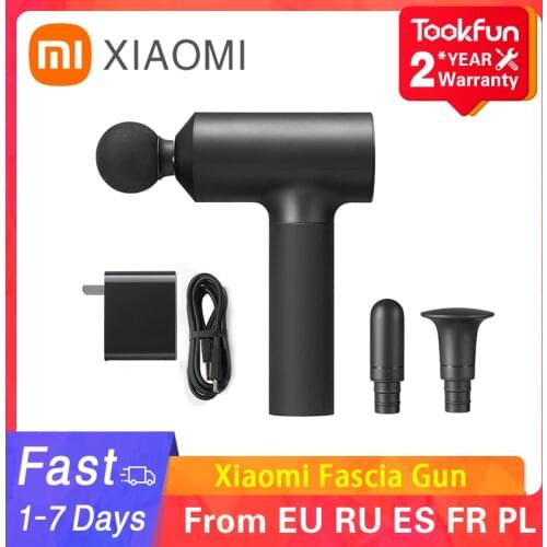 Xiaomi Mijia Fascia Gun Portable High Frequency Deep Tissue Muscle Massage With Fitness Relaxation Slimming Shaping Pain Relief