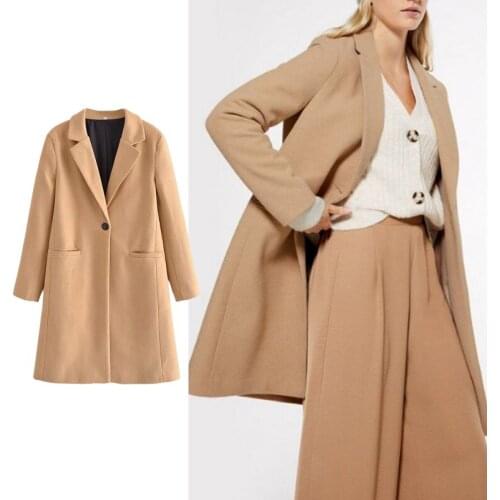 Klkxmyt Women's Wool Coats