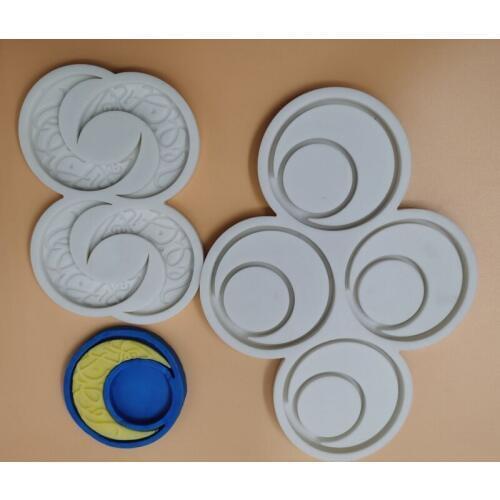 Ramadan Eid Mubarak Silicone Molds Surgacraft Fondant Cake Mold Kits Clay Polymer Decorating Accessories Baking Tools