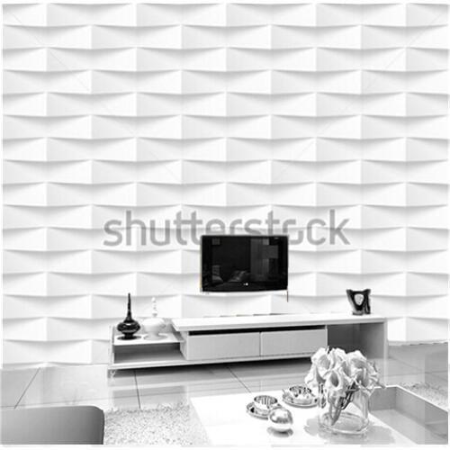 Custom 3 d wall panel wall paper, the Abstract 3 d geometric background for the sitting room bedroom TV wall vinyl wallpaper