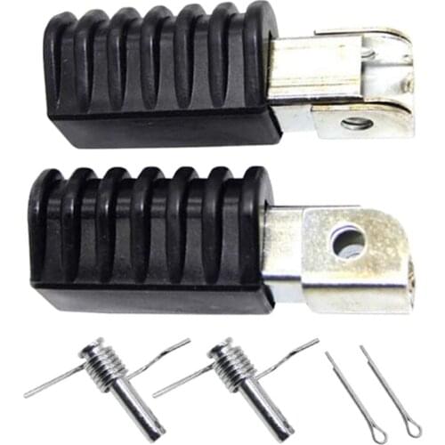 Motorcycle Left and Right Foot Pedal Footrests Suitable for Yamaha PW50 PW80 PW 50 80 Dirt Pit Motorcycle ATV Quad D30