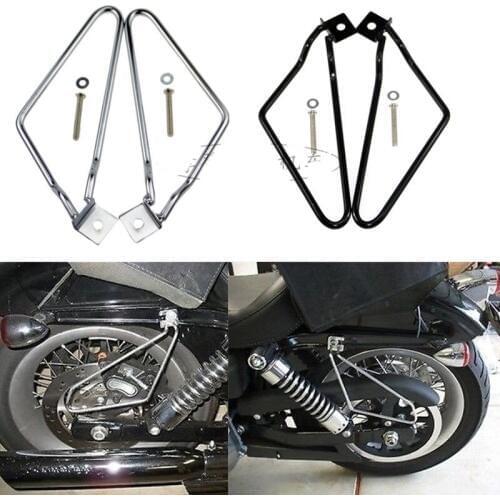 Saddlebag Support Bars Pannier for Harley Davidson Sportster XL883 XL1200 48 72