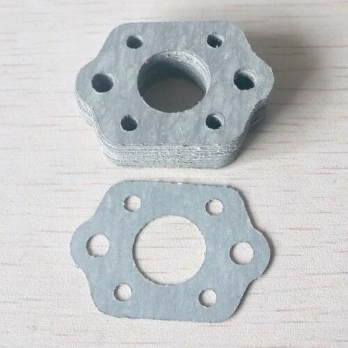 Grey 20pcs Carburetor Intake Manifold Carb Gasket Fit for Stihl170180 MS170 MS180 Chainsaw