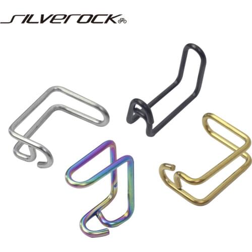 Silverock Bike Ultra-light front mudguard/fenders e-type for brompton Front Wheel Titanium E Hook 6g