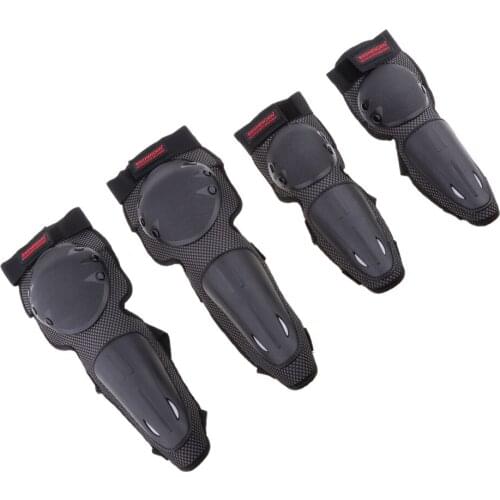 1 Set of Knee Pads Elbow Pads Set 43cm Knee Pads 32cm Elbow Pads Wrist Support