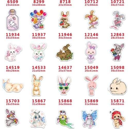 10 Pcs Cartoon Planar Resin Cabochons PR6509