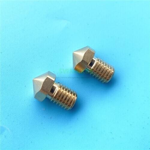 2pcs Brass Nozzle 0.4mm Flashforge Guider II 2S High Temperature Version 3D printer spare parts
