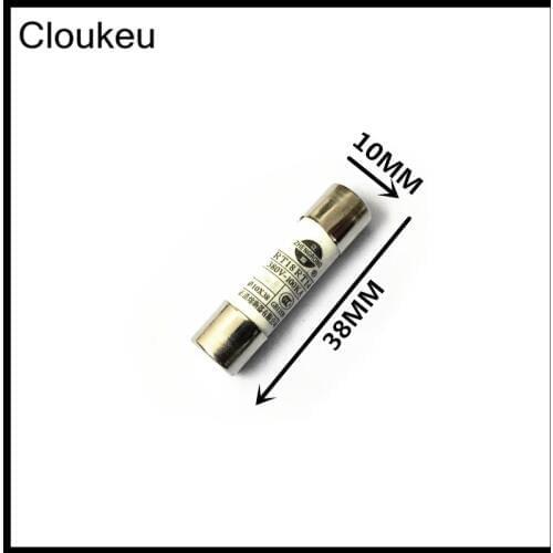 2A 10*38 Ceramic Fuse 500V 2a RO15 RT18 RT14 Fast blow fuse 5Pcs