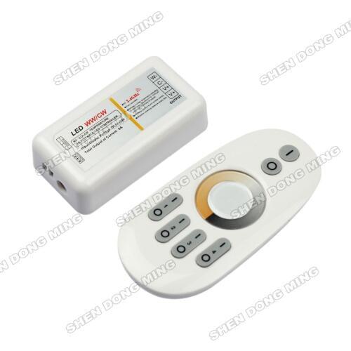 Color Temperature Adjustable LED Controller With Rainbow Touch RF Remote DC12-24V 8A MAX192W LED Controller 5pcs Free Shipping