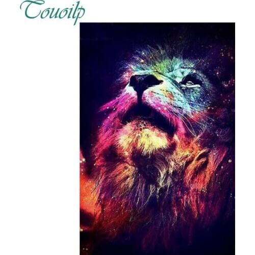 5D Diamond embroidery animal diamond cross stitch round& diamond painting tiger diy diamond painting animal