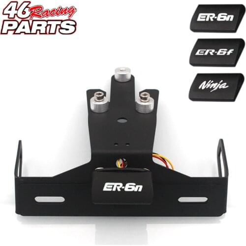 Motorcycle Tail Tidy License Plate Holder For KAWASAKI NINJA ER6N ER6F 650 ER-6N ER-6F Accessories