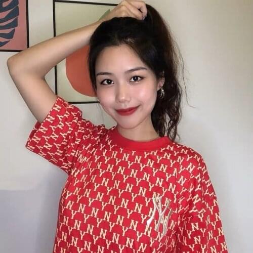 Short-sleeves T-shirts Women 2021Casual Fashion Trend Printing Clothes Graphic Tshirt Top Lady Print Female Tee T-Shirt 2021Summ