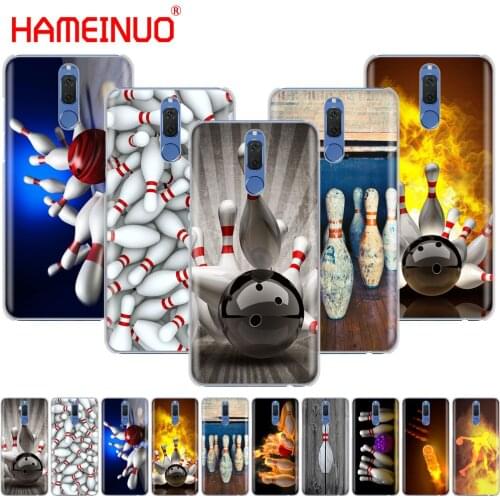 HAMEINUO Bowling Ball Sport Diy Luxury phone Case for Huawei NOVA 2 2S 3e PLUS LITE p smart 2018 enjoy 7s mate 7 8 9 10 pro