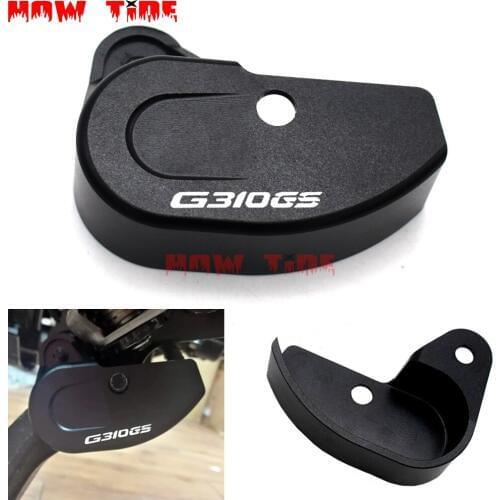 Motorcycle side bracket electronic switch protection cover for BMW G310GS G310 GS aluminum alloy
