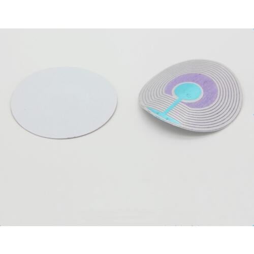 40mm 8.2MHz RF EAS System Sticker Printable Blank Sticker For 1000piece/roll