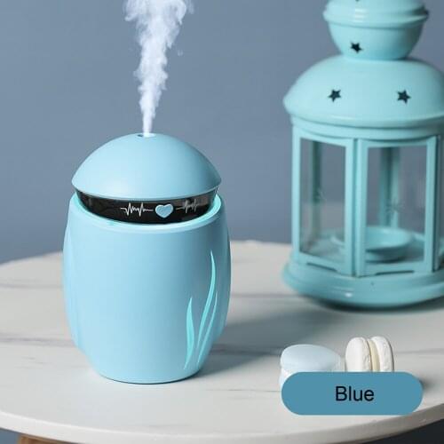 Air Purifier Home Car Fogger Ultrasonic Aroma Essential Mist Maker USB Recharging With Night Lamp Oil Aromatherapy Diffuser