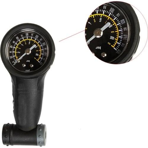 Professional Bike Tire Gauge Schrader Presta Valves Air Pressure Gauge 160 PSI Barometer Cycling Accessories For Road Bicycle
