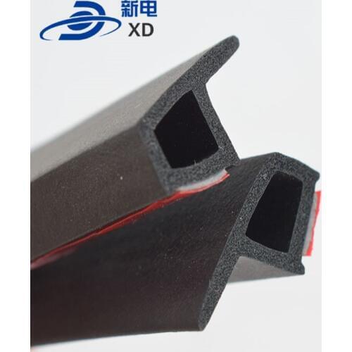 Anti noise and shockproof garage pvc window door strip