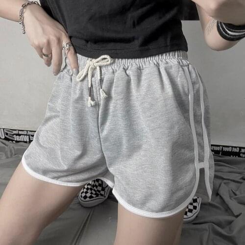 Shorts plus size 5XL summer sexy traf women clothing Casual Harajuku Korea ropa mujer black High waist vintage femme short юбка