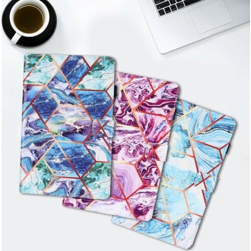Silicon Fashion Marble Soft Back Case For Amazon Kindle Fire HD 10 2019 10.1 inch Cover For Amazon Kindle Fire HD10 Tablet Case