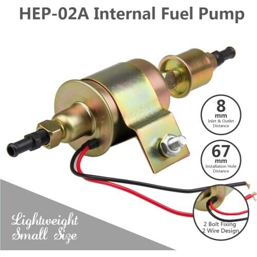 High Quality Low Pressure Universal Portable 5-9 PSI Cars Trucks Tractors Generator Electric Fuel Pump 12V GAS Pump Accessories