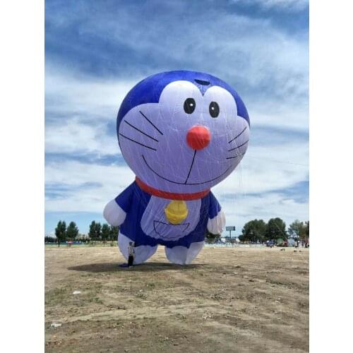 Beach fun ripstop nylon soft cartoon kites fishing inflatable kite wholesale vlieger big kite flying windsock kites for adults