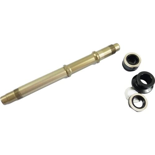 Novatec F372SB Original replacement road bike rear hub axle QRx130mm end caps aluminum alloy AL7075 replaced core shaft back