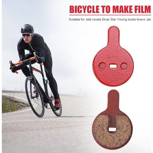 2 Pairs MTB Bike Brake Pads Resin Semi-Metallic Mountain Road Cycling Braking Disc Parts for BB8 NOVELA YINXING BOLIDS FOREVIR