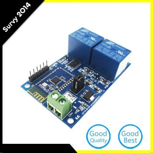 5V 2Channel Bluetooth Relay Module Smart Home Mobile APP Remote Control Switch Dual WiFi Module diy electronics