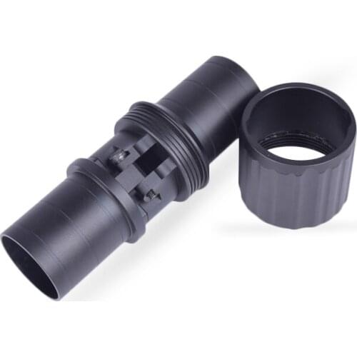 CNC Parts 28mm 36mm Folding Arm Aluminum Alloy D30 D40mm Carbon Tube Connector Anti-virtual for RC Plant UAV Drone